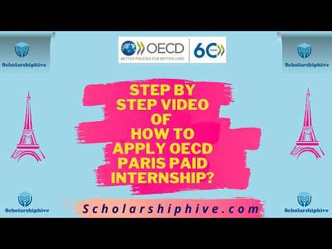 How To Apply OECD PARIS PAID INTERNSHIP?