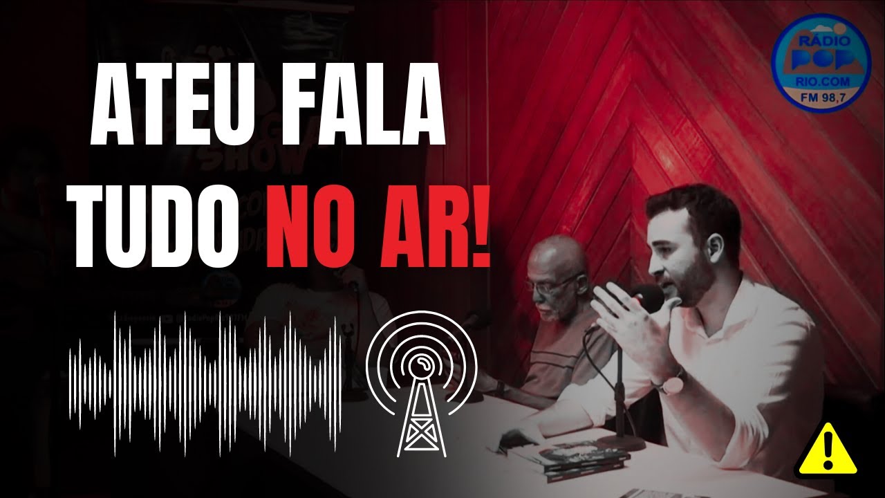 Falei sobre ateísmo em uma rádio!