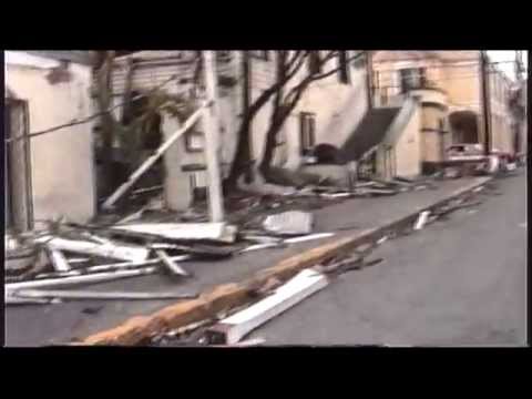 Hurricane HUGO 9/17/89 - St. Croix USVI 🇻🇮category 5 major bad weather historic footage disaster
