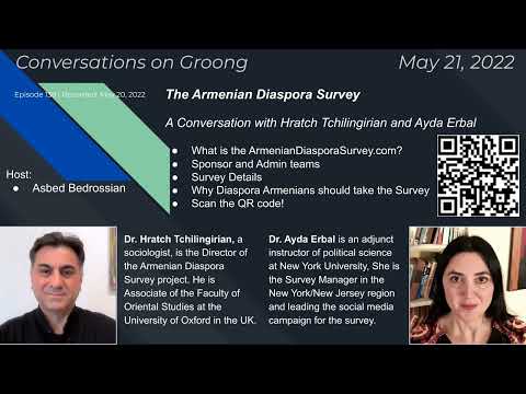 The Armenian Diaspora Survey - Hratch Tchilingirian and Ayda Erbal | Ep #138 - May 21, 2022