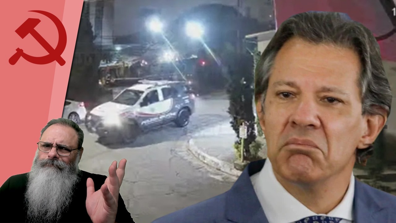 HADDAD ficou com MEDO da PM em SÃO PAULO, mas VIDEOS MOSTRAM que NÃO HOUVE NADA