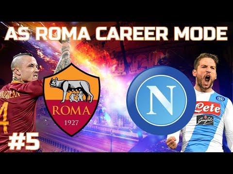 FIFA 17 Career Mode - AS Roma #5 Locking Horns With The Mighty Napoli!