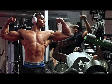 RAW PUSH SESSION. 65KG DUMBBELLS?!