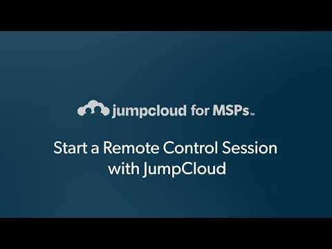 JumpCloud Remote Assist: Start a Remote Control Session With JumpCloud | JumpCloud for MSPs