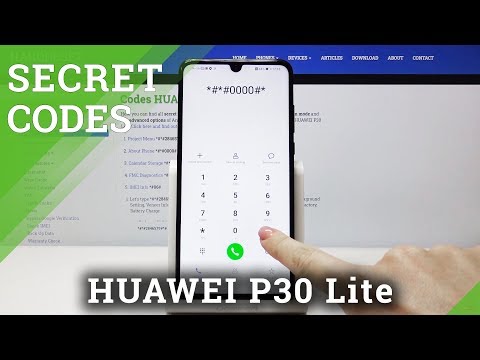 Secret Codes Huawei P30 Lite – Advanced Settings / Hidden Mode