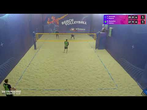 09:55 V. Antoniuk / Y. Sulyma - M. Bedukha / V. Kelbas 06.02.2023 | Winners Beach Volleyball