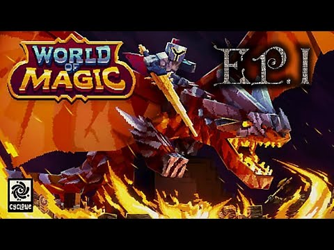 World of magic: Dragon Knight EP1. We start. MCPE