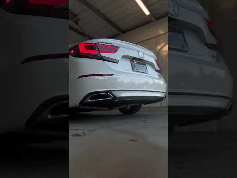 2022 Honda Accord 1.5T Muffler & Resonator Delete. #acuracars #automobile #jcars #accord