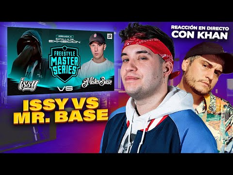 El futuro está aquí - ISSY VS MR  BASE - FMS ARGENTINA J04 2023 (REACCIÓN KAPO 013 Y KHAN)