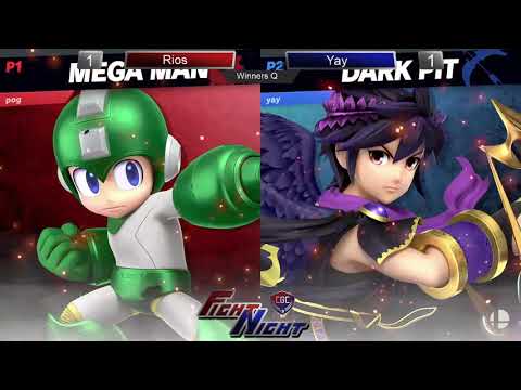 CGC Fight Night Round 11 Winners Quarters Rios (Mega Man) vs Yay (Pit)