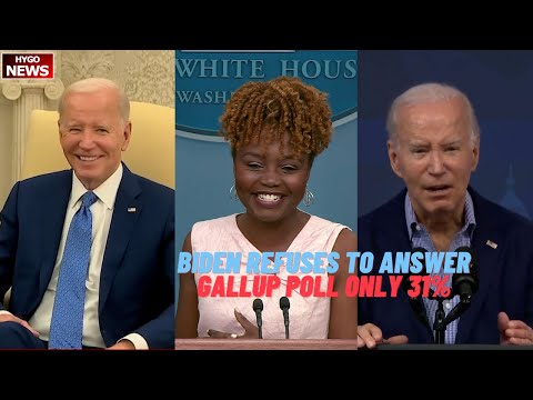 Biden Refuses To Answer Questions; Still not To East Palestine, Gallup Poll only 31% confidence