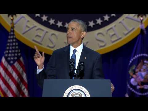 Barack Obama Farewell Speech FULL VIDEO