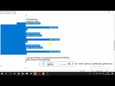 Java Time Class Case Study Java Tutorial Java Programming
