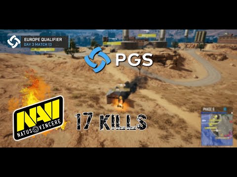 PGS EU QUALIFIERS - NaVi 17 Kills Win