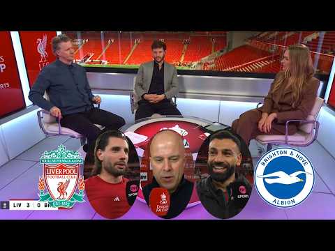 Liverpool vs Brighton 3-0 Salah, Szoboszlai And Arne Slot Reaction💥 Postmatch Analysis
