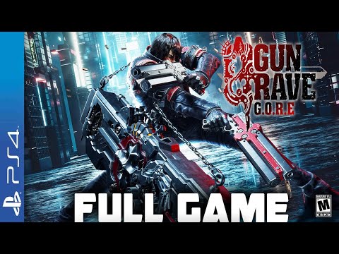 GUNGRAVE GORE-  Full  PS4 Gameplay Walkthrough | FULL GAME Longplay