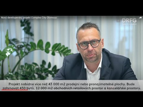 Nový developerský projekt Complex City Olomouc