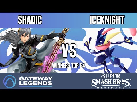 Gateway Legends - Winners Top 64 - Shadic(Corin) Vs. Iceknigt(Greninja)