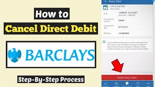 Stop Recurring Transfer Payment Barclays | Cancel Direct Debits Barclays | Cancel Direct Debit
