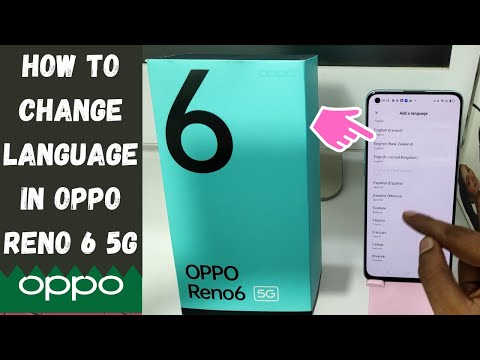 How to Change Language in OPPO RENO 6 5G| How to change the language on Oppo Reno6 Pro 5G