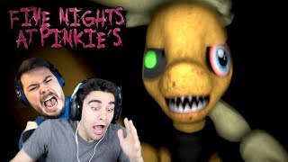 APPLEJACK JUMPSCARED US IN THE DARK!!! - Five Nights at Pinkie's (Part 2 - feat. TheGameSalmon)
