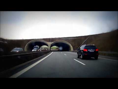 A17 Timelapse Zeitraffer - AS Gottleuba nach Dresden Südvorstadt