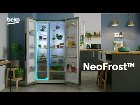 Freestanding American Style Fridge Freezer with NeoFrost™ - ASL1442V