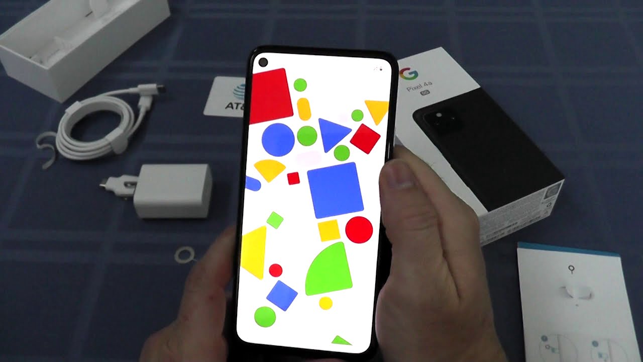 Unboxing the Google Pixel 4a 5G