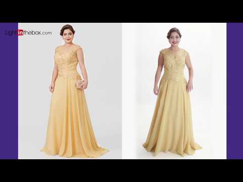 Top 10 Plus Size Mother of the Bride Dresses from LightInTheBox
