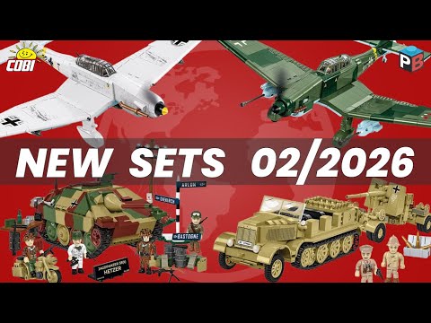📅 NEW sets from COBI - February premieres - 02/2026  #cobi #bricks