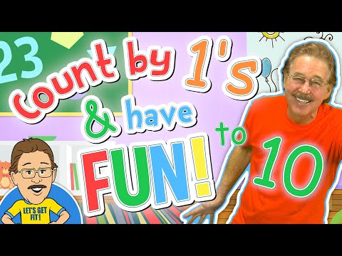Count by 1's and Have FUN! | 1-10 | Jack Hartmann