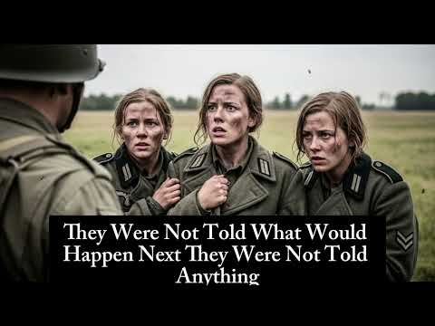 “Open Your Coat” — The Surprising Command That Left German Women POWs Speechless | WWII History