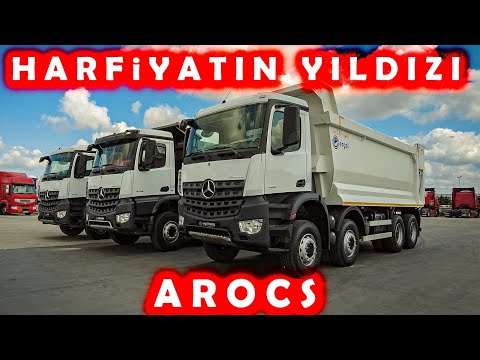 MERCEDES AROCS 4142 / 4145 VE 4851 HAFRİYAT KAMYONLARI