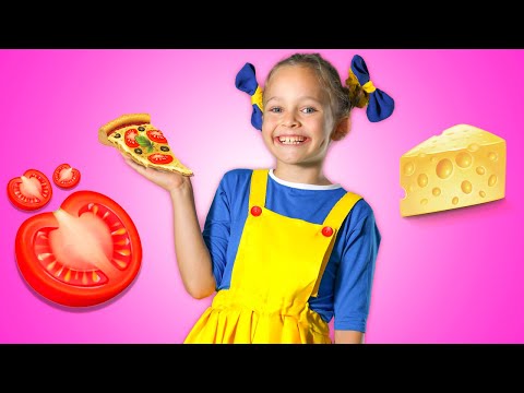 Майя учится готовить пиццу - Детская песня
