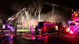 preview picture of video 'ShapPhoto Lake Forest house fire 11-11-13'