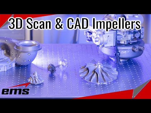 3D Scanning and CAD Modeling Impellers - A Step by Step Guide