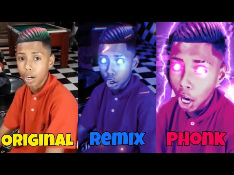 Jingle Bells - Brazilian kid Original vs Remix vs Phonk All Version