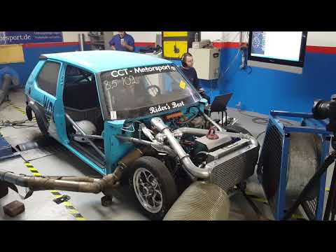 Tuning Car/ Kustom cars/ Meeting /Treffen/ Linas Garage - VW Golf MK1 “Wolfswankel“ (Germany)