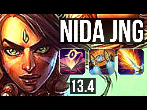 NIDALEE vs NUNU & WILLUMP (JNG) | 16/0/9, Legendary, 500+ games | KR Diamond | 13.4