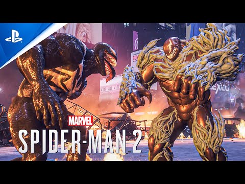 Venom Vs Riot and Kraven Full Boss Fight in Marvel's Spider-Man 2