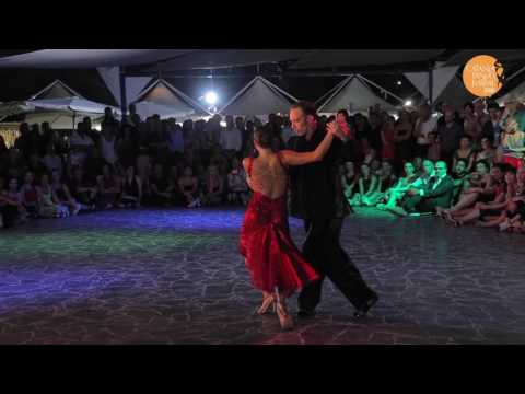  Lucila Cionci  and  Joe Corbata  are  dancing  at  Catania Tango Festival  in  2016