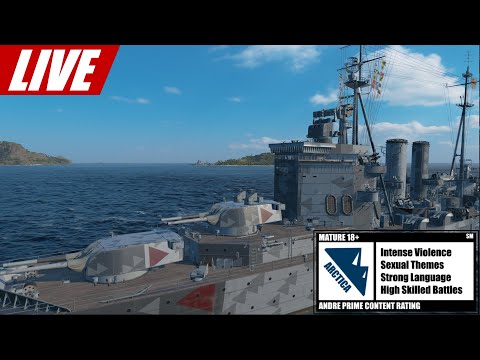 SURREY, Nahkampf, Kraken & Teamcarry im Britenpott? - World of Warships | [Stream] [60fps]