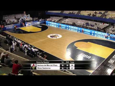 Quilmes Mar del Plata v Obras Sanitarias - Live Stream - Liga Sudamericana 2015