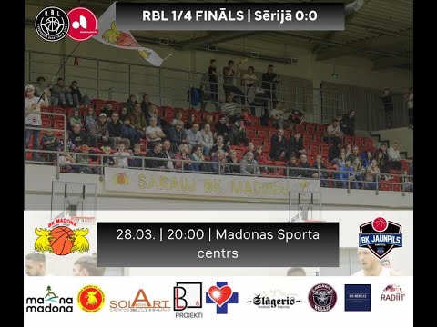 Aizdevums.lv RBL - BK Madona/BJSS - BK Jaunpils
