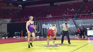 Noah Glaser (UNI) vs Mac Southard (ISU)