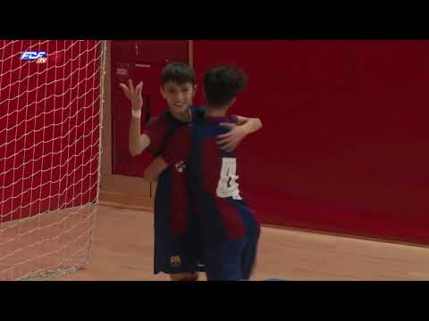 Resum BARÇA - INDUSTRIAS SANTA COLOMA - Divisió d'Honor Infantil FS