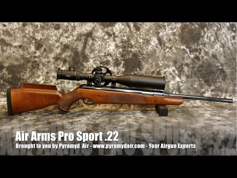 Air Arms Pro Sport .22 Caliber - Airgun Review by AirgunWeb / Rick Eutsler