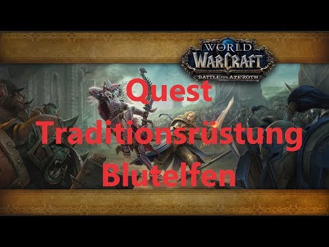 The Fall of the Sunwell WoW Quest Heritage Armor Blood Elves