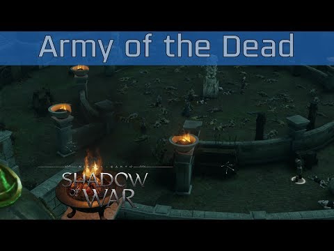 Middle-earth: Shadow of War - Army of the Dead Walkthrough [HD 1080P]