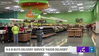 H-E-B buys delivery service 'Favor Delivery'